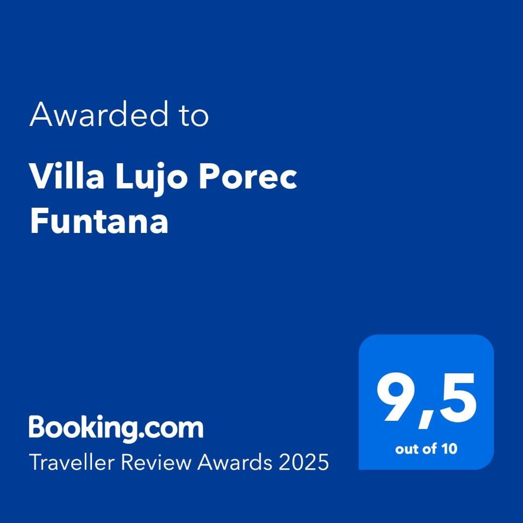 Villa Lujo Porec Funtana Bagian luar foto